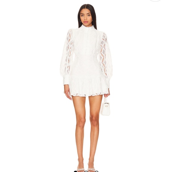 Bardot Dresses & Skirts - NWT Bardot white lace dress XL